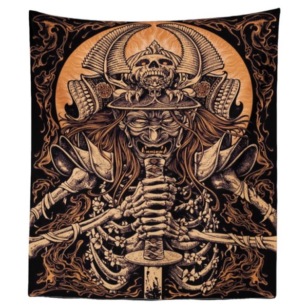 Dark Skull - Printed Tapestry UK