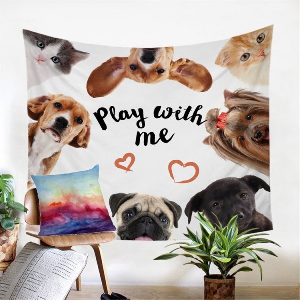 Dog - Printed Tapestry UK