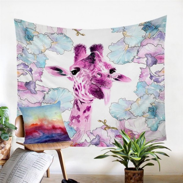 Giraffe - Printed Tapestry UK