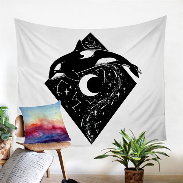 Dolphin - Printed Tapestry UK