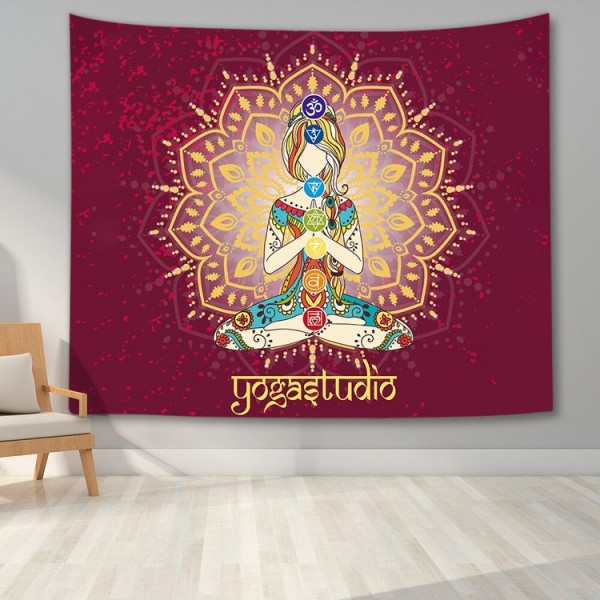 Seven Chakra - Printed Tapestry UK
