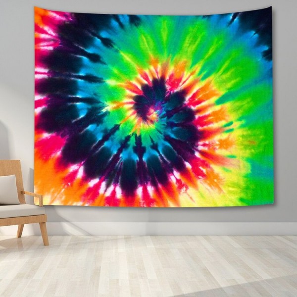 Colorful spiral - Printed Tapestry UK
