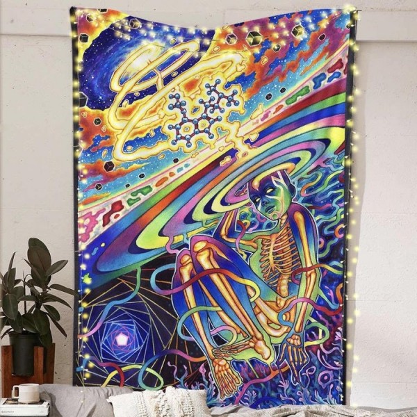 Spiral Out  - Printed Tapestry UK