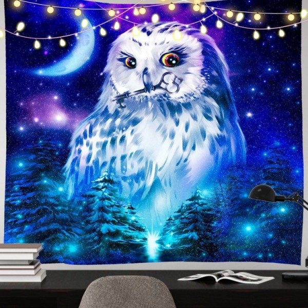Owl - Printed Tapestry UK