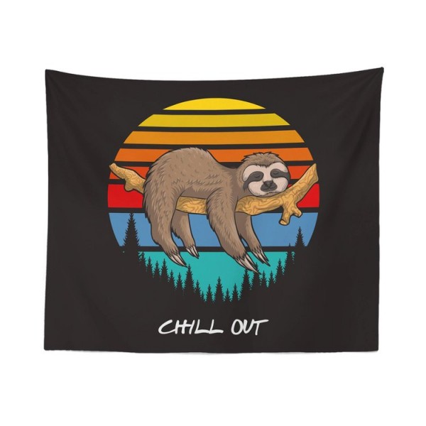 Sloth - Printed Tapestry UK