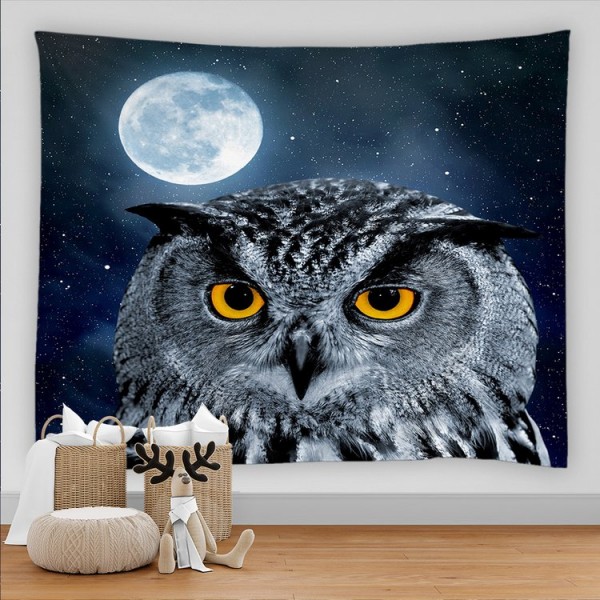 Owl - Printed Tapestry UK