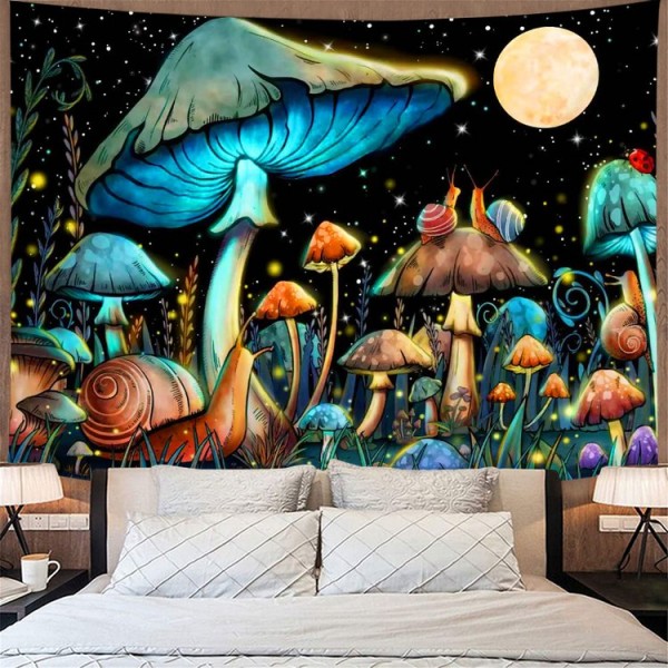 Mushroom - Printed Tapestry UK