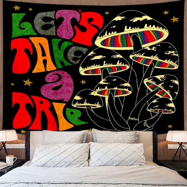 Mushroom - Printed Tapestry UK