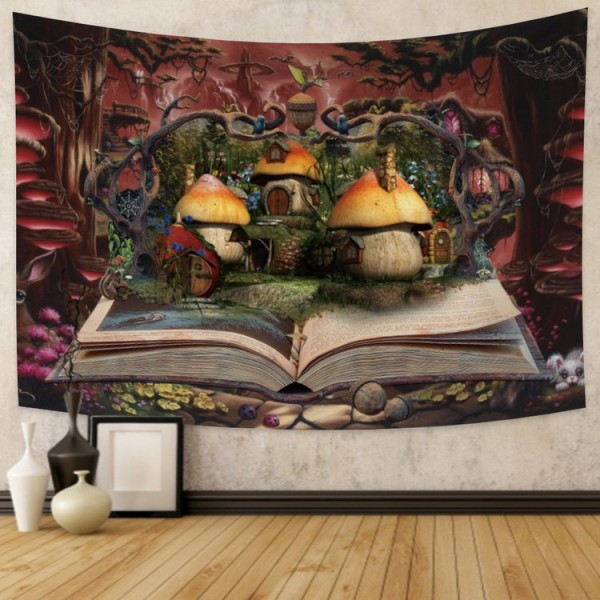 Mushroom - Printed Tapestry UK