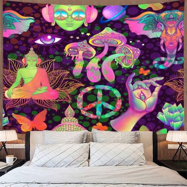 Mushroom - Printed Tapestry UK