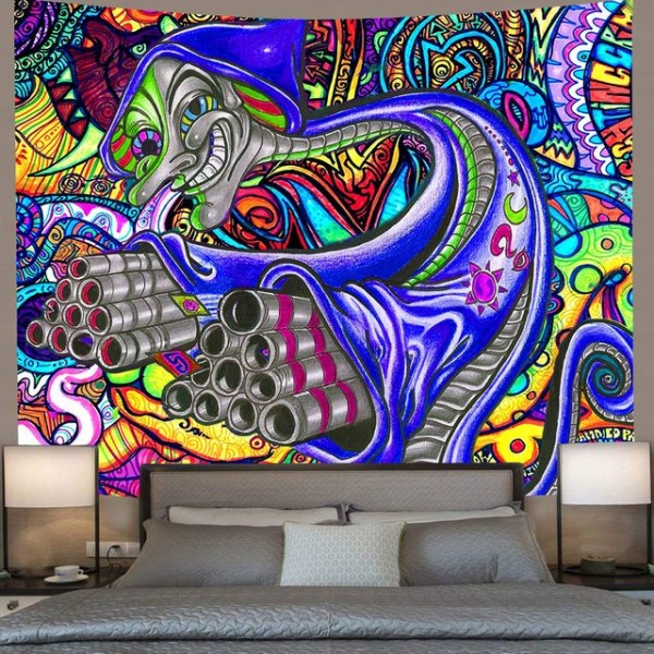 Psychedelic - Printed Tapestry UK