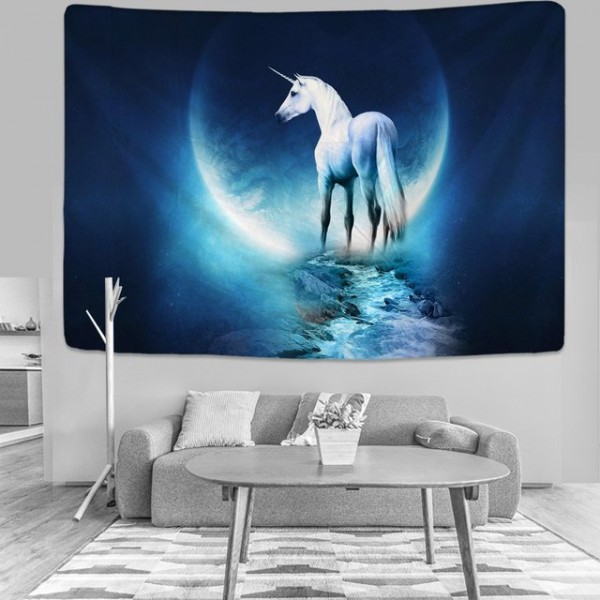 Unicorn - Printed Tapestry UK