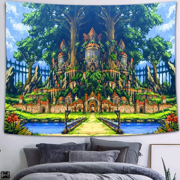 Forest Fairyland - Printed Tapestry UK