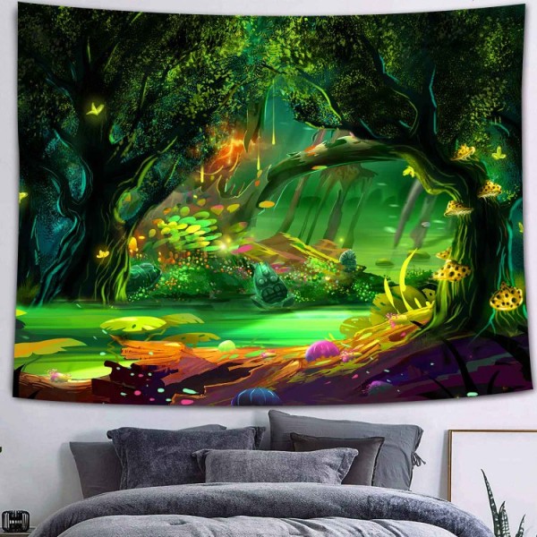 Forest Fairyland - Printed Tapestry UK