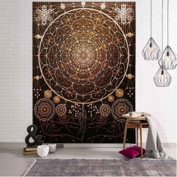 Psychedelic - Printed Tapestry UK
