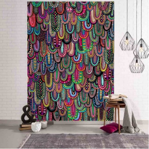 Psychedelic - Printed Tapestry UK