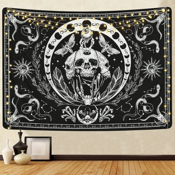 Skull - Printed Tapestry UK