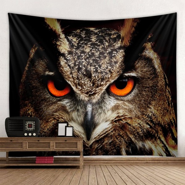 Owl - Printed Tapestry UK