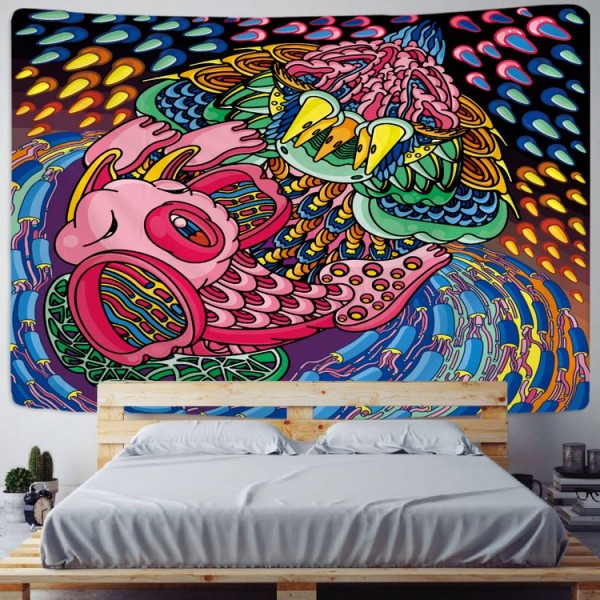 Psychedelic - Printed Tapestry UK