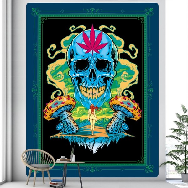 Skull - Printed Tapestry UK