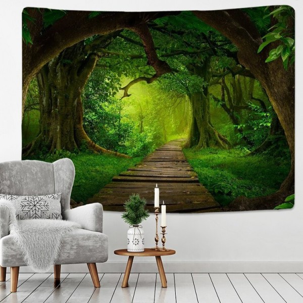 Tree Forest - Printed Tapestry UK