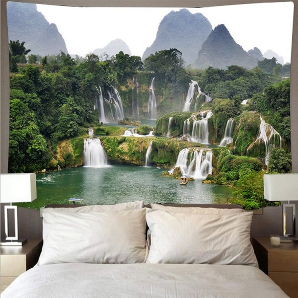 Falls Landscape - Printed Tapestry UK