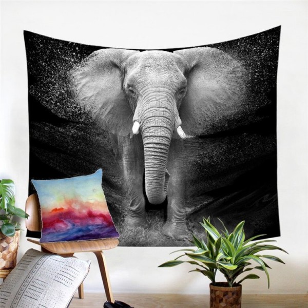 Elephant - Printed Tapestry UK