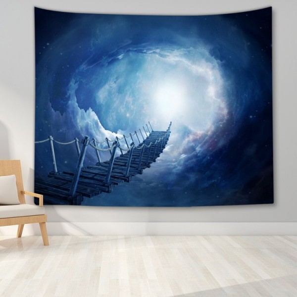 Night Nature Landscap - Printed Tapestry UK