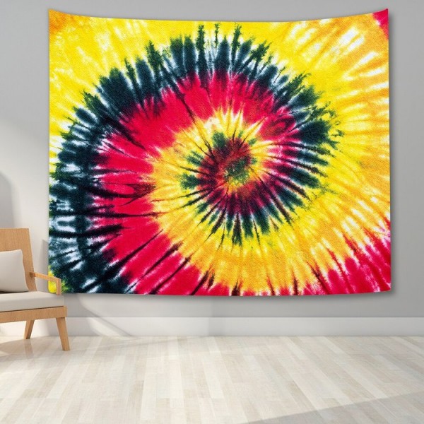 Colorful spiral - Printed Tapestry UK