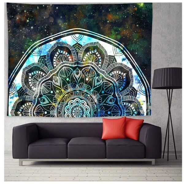 Flower Mandala - Printed Tapestry UK