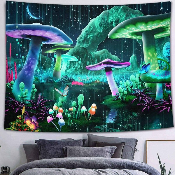 Mushroom - Printed Tapestry UK