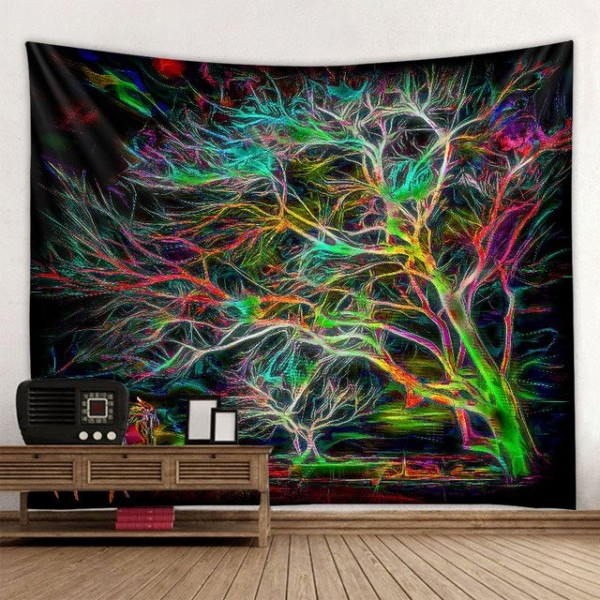 Psychedelic - Printed Tapestry UK