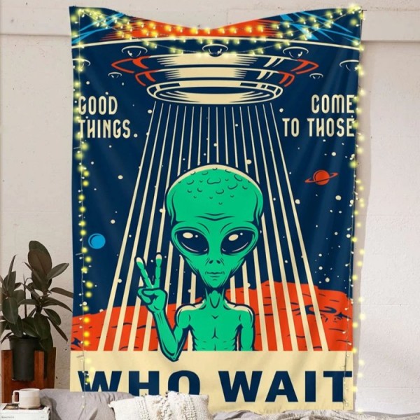 Alien Patience - Printed Tapestry UK