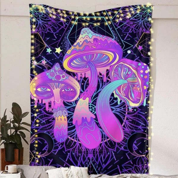 Mushroom Guardians  - Printed Tapestry UK