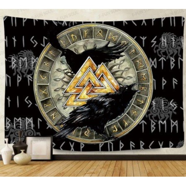 Crow - Printed Tapestry UK