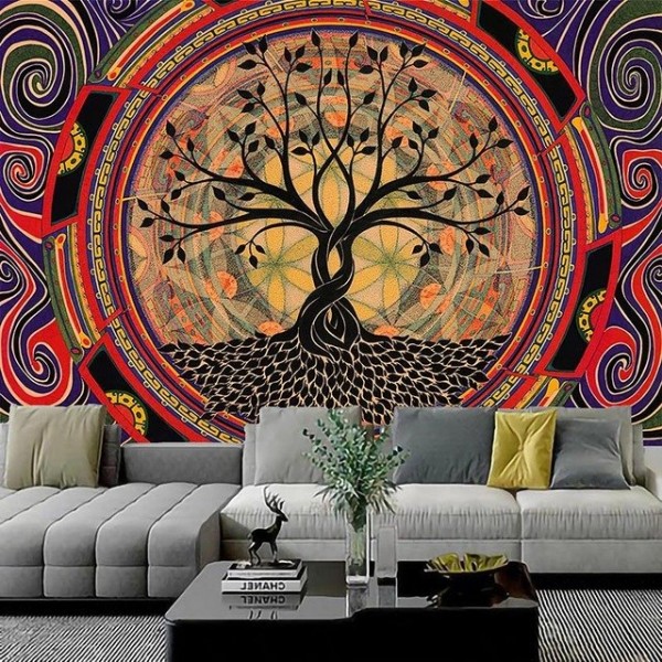 Tree - Printed Tapestry UK