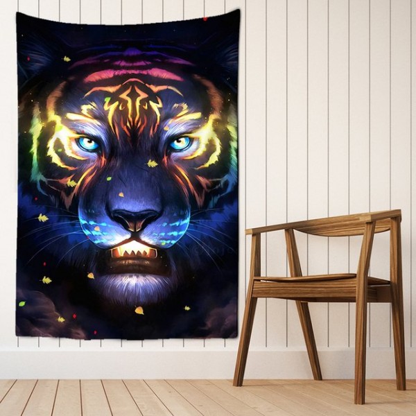 Lion - Printed Tapestry UK