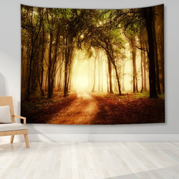 Night Nature Landscap - Printed Tapestry UK