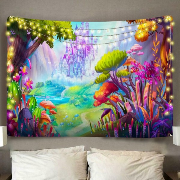 Fantasy Castle  - Printed Tapestry UK