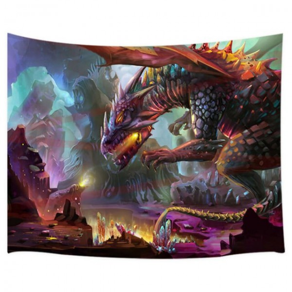 Dragon - Printed Tapestry UK