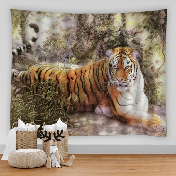 Tiger - Printed Tapestry UK