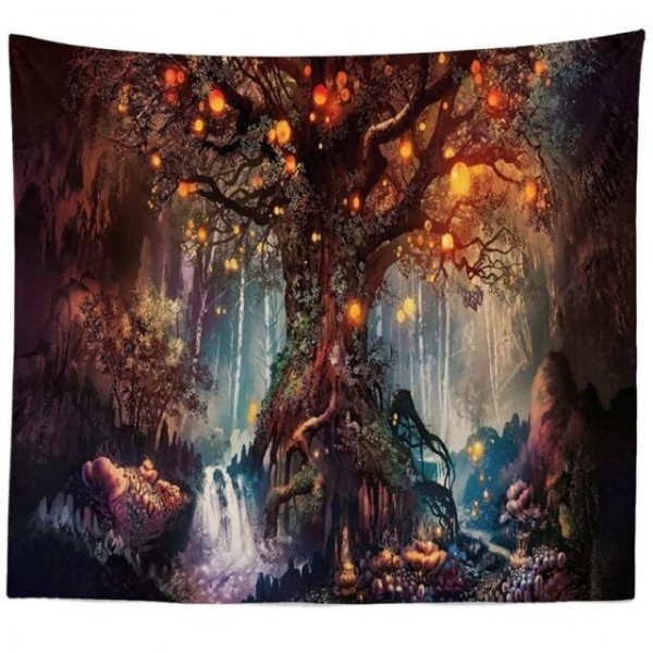 Lantern tree - Printed Tapestry UK