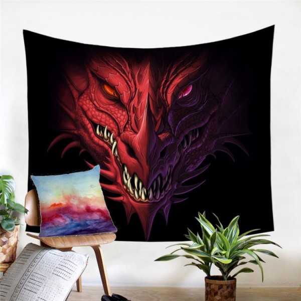 Dragon - Printed Tapestry UK