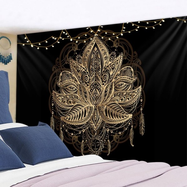 Mandala Moon - Printed Tapestry UK