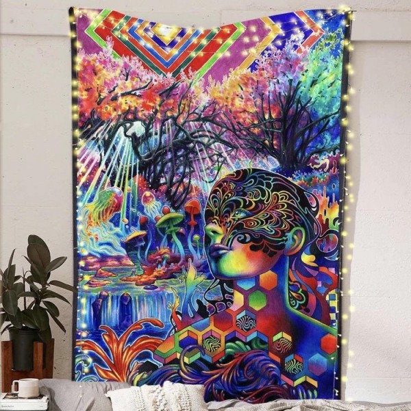 Tryptamine Dreams  - Printed Tapestry UK