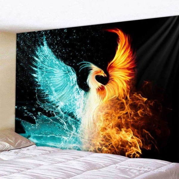 Phoenix - Printed Tapestry UK
