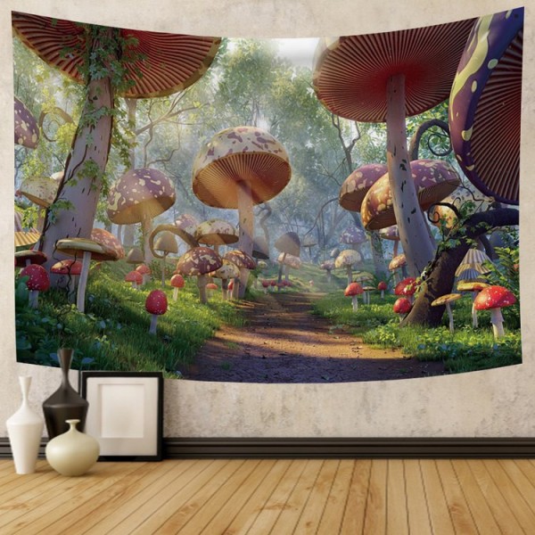 Mushroom - Printed Tapestry UK
