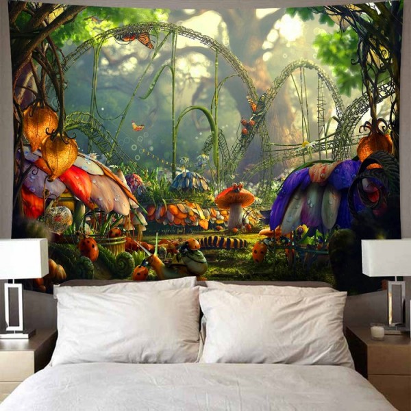 Mushroom - Printed Tapestry UK