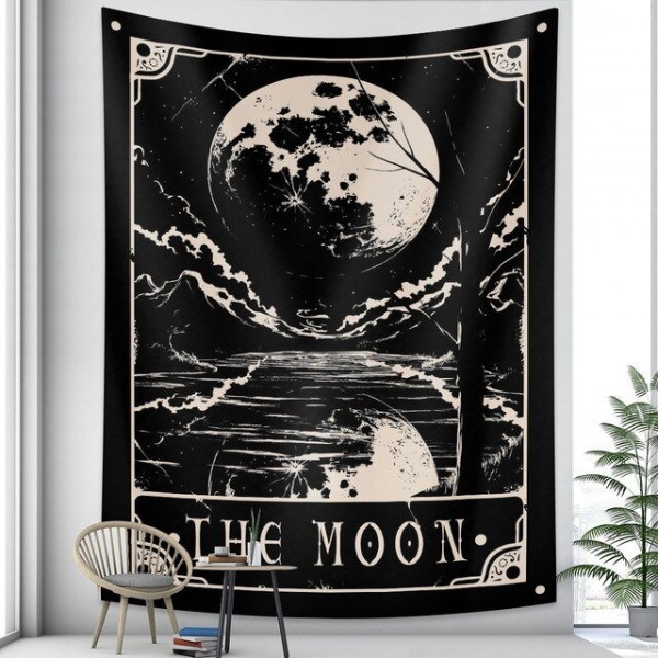 The Moon - Printed Tapestry UK