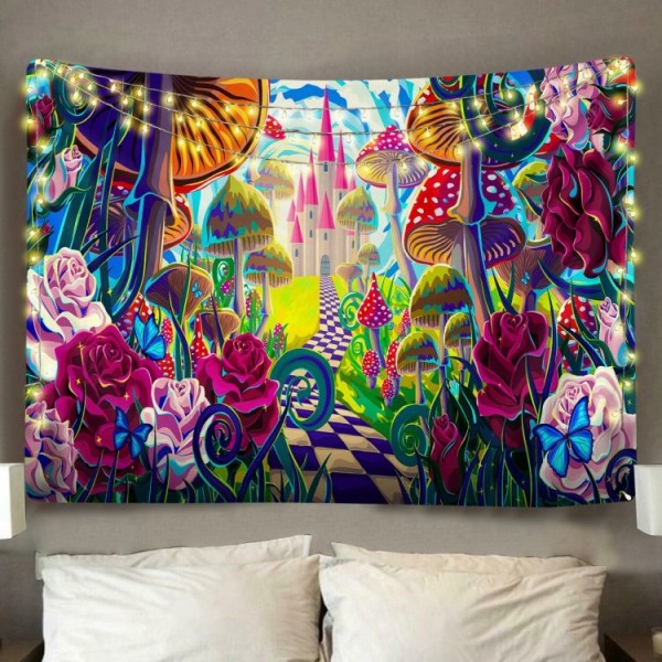 Mushroom - Printed Tapestry UK